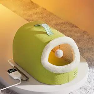 고양이난로 겨울집  숨숨집 난방 애견 전기장판 동굴집 엉뜨집 실내 반려견