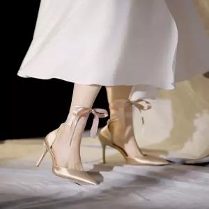 발레리나 리본 웨딩 슈즈 웨딩화 하이힐 구두 스트랩 파티 야외 촬영 본식