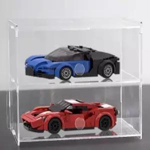 스피드 챔피언 장식장 케이스 박스 피규어 진열 아크릴 더스트 정리함 수납장 전시