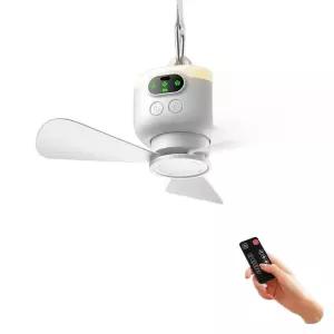 무선 실링팬 캠핑 타프팬 서큘레이터 천장 텐트 리모컨 무드등 선풍기