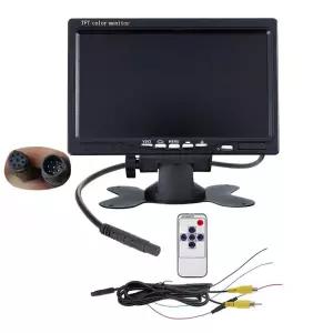 대형 화물차 후방카메라 모니터 버스 운전석 차량용 휴대용 자동차