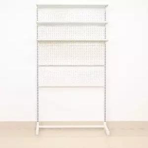 스탠딩 보드 책장 타공보드 랙 철제 걸이 타공판 인테리어 프레임 선반