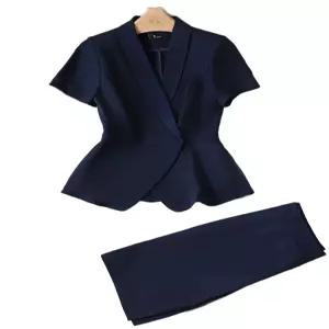 성형외과 유니폼 사무직 병원 실장 직원 비서복 반팔수트 치과 호텔