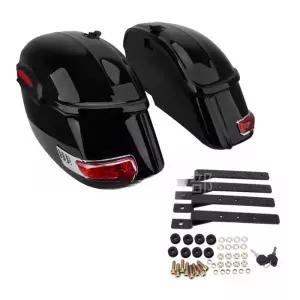 바이크 사이드백 오토바이 탑박스 가방 케이스 가죽 라이딩 케이스 리어