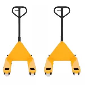 포크 핸들카 자키 유압 지게차 파렛트 스태커 수동 물류 덧발 하역