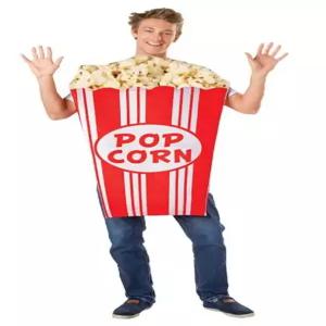 파티 캐릭터 인형탈 팝콘 망토 의류 코스튬 의상 축제 슈트 행사용