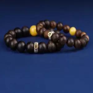 최고급 침향 염주 침향나무 불교 팔찌 장인 단주 수제 인도네시아 백목급 나무