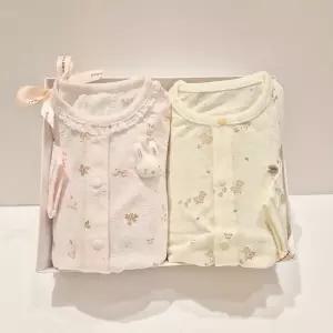 [롯데백화점]밍크뮤 리본루루,쁘띠도도뱀부우주복(2종세트) 36170-041-08,05