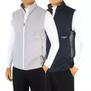 [인코디아웃도어]봄여름 버팔로 솔리드 우븐 경량 메쉬조끼 남성 작업복 등산조끼 VSB