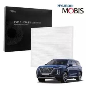 차량에어컨필터 팰리세이드 차량용필터 자동차히터필터 에어컨 히터 필터 현대모비스에어필터