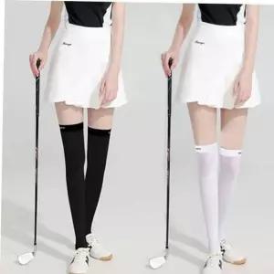 골프여성양말 TBZ 잔솔 여성 골프 양말 오버 니삭스 여름 삭스 스포츠