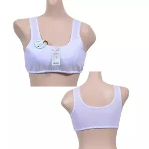 항균 항취 1단계 주니어 스포츠 브라 AA컵 저자극 여아동 중학생 심플