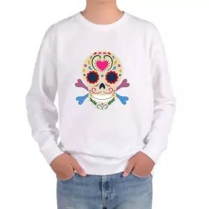 [RIZPICK]맨투맨 오트밀색상 전사이즈 드라큘라 할로윈 해골