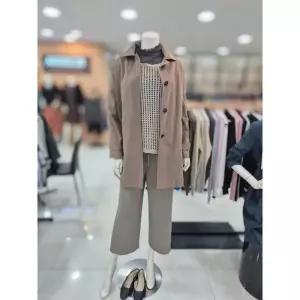 [안지크]안지크 세이브존06 스텐카라 하프 트렌치코트 AI3BR5150 (19510680)