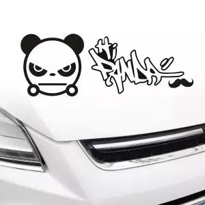 [RIZPICK]판다자동차스티커 초보운전 판다디자인 차량용 초보운전스티커