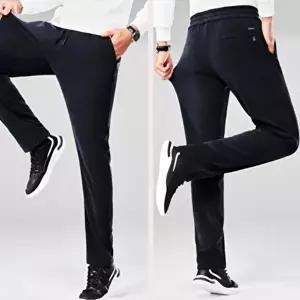 남성 골덴바지 보아털 기모 겨울 작업 골프 방한 바지 (HSJ-WFG8BDZ)