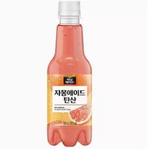 미닛메이드 자몽소다 350mlx24개 해태음료 탄산 과즙 과일 캔음료 박스