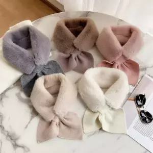 목도리 겨울 머플러 리본스타일 쁘띠퍼 방한목도리 겨울목도리 비니 스컬캡 스포츠두건