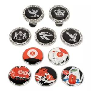 소렌토 골프 볼마커 랜덤 디자인 볼2개 클립1개볼마크 볼제작 선물 용볼 디자인볼 볼마크 용품