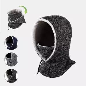 따스 기모 후드넥워머 바라클라바 골프 스키 캠핑 등산 방한용품 겨울일체형넥워머 모자 클라바