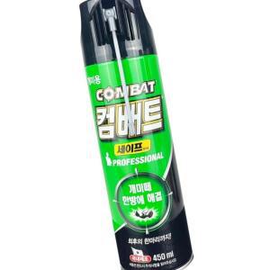 컴배트 세이프 450ml 에어졸 개미제거용 -O
