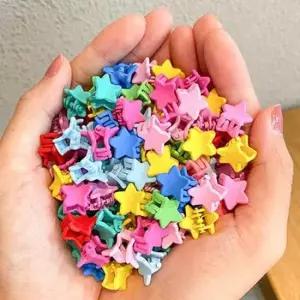 집게핀 귀여운 쁘띠 헤어 포인트 미니 별 머리 삔