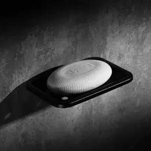 비누대 트레이 블랙 씻는 비누받침