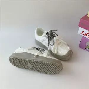 여성용 여름 빈티지 캐주얼 신발 운동화 워킹화 슈즈 보트화 배낭 배기 덕훈화 MF2