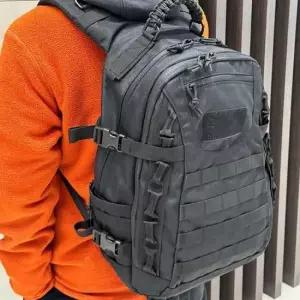 멀티백팩 블랙 다용도 스포츠 밀리터리 백팩 멀티포켓 배낭
