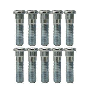 미스토 10PCS M12x1.50 휠 스터드 러그 볼트 1998-21 현대 쏘나타 엘란트라 투손 산타페 엑센트 제네시스 아제라 기아 포르테 옵티마 스포티지 소울 610-568 51752-07000 호환
