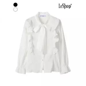 르샵 리본넥 프릴 밴딩 소매 블라우스 BP9BL024A 465846