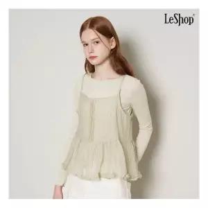 르샵 정상가:원 ㅣ 프릴 뷔스티에 세트 긴팔 블라우스 DP3BA049A 465853