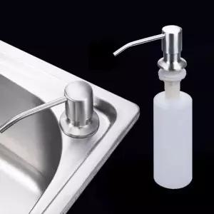 세탁 주방 욕실 펌프 디스펜서 용기 샴푸 클렌저 공병 싱크대 액체