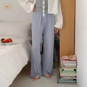 [다잇템]여자 부드러운 허리밴드 H라인 박시 팬츠