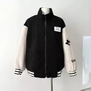 [하프클럽/]여성겨울 점퍼 페이크퍼 뽀글이패딩 여성 후리스 점퍼