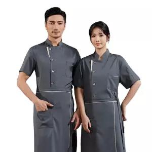 빅사이즈 셰프복 조리복 요리 5XL 린넨 일식조리복 긴팔 제과