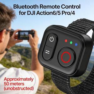 DJI Action6/5 Pro/4 OSMO 360 무선 블루투스  캠 촬영 컨트롤러용 AM-셔터 버튼