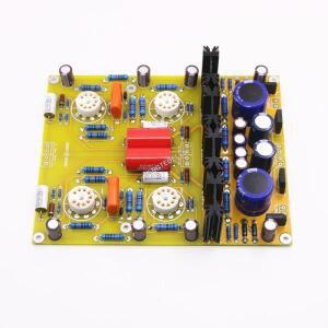 HiFi 튜브 프리앰프 보드 스테레오 키트 콘래드-존슨 CL 회로 기반 ECC83/12AX7