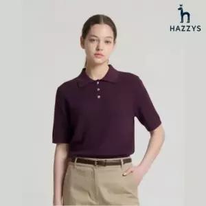 백화점 헤지스 레이디스 26강연 티카라 반팔 풀오버 HW6B404