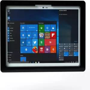 마이크로소프트 서피스 프로 8 2021 9 2022 10 2024용 탭케어 방지 아크릴 VESA 케이스서피스 891011 블랙