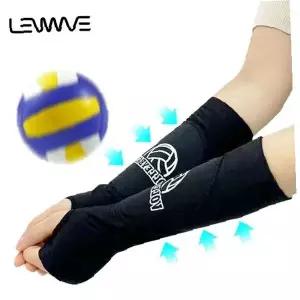 쿠션 팔 보호대 검정 배드민턴 리시브 충격흡수 팔꿈치 손목 보호 경기용 연습용