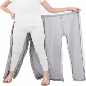 듀라시코 유니 사이드 지퍼 침대에 누워있는 환자복 환자 찢김 바지 부드러운 면 소재 가정 간호