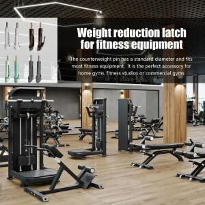 피트니스 강도 훈련을 위한 9.5mm 웨이트 스택 핀 머신 잠금 체육관 휴대용 체중 감소