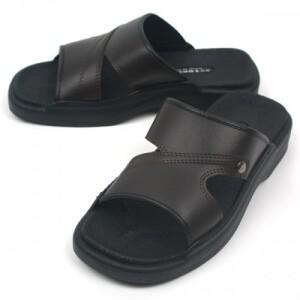 용문104(브라운) 스타일 남자슬리퍼 슬리퍼 남자 사무실 단체 사무용 실내