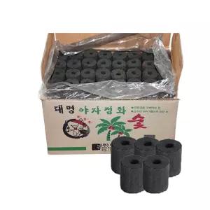 대명 야자숯 120개입 차콜 착화탄 바베큐숯 번개탄 숯 참숯