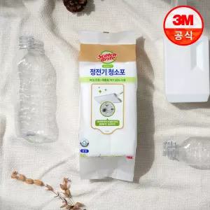 3M 대형 재활용 PET 베이직 정전기 청소포 50매 / 정전기포 먼지포 리필 청소포리필