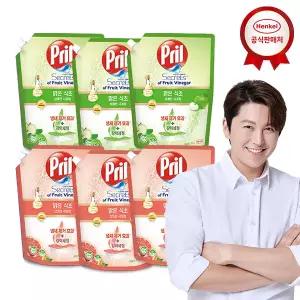 프릴 맑은식초 1000mlx6개 주방세제