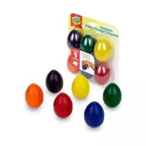 크레욜라 계란형 수성 크레용 6색 GY811451