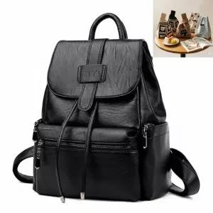 미니백선물 자체제작 스타일STY1 클래식 양가죽 여성백팩 여자 미니 가방 가죽백팩 정장 직장인 가방