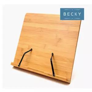 대나무독서대 D-1 책받침대 접이식 책거치대 노트북거치대